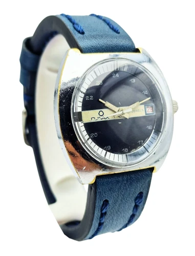 Unikatowy Omax 17 Jewels FHF 969 lata 70. - dobry stan!