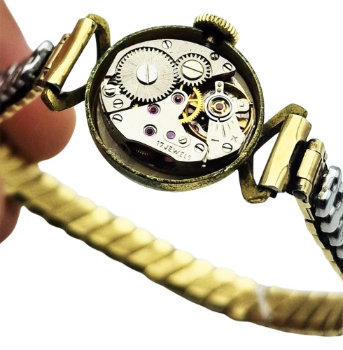 Pozłacany Avalon 17 Jewels - dobry stan!
