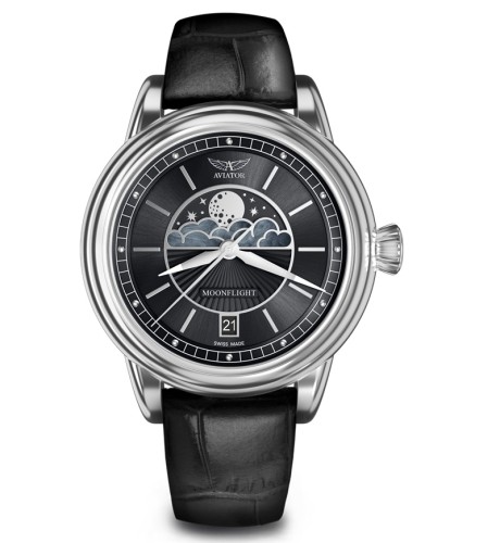Zegarek Aviator Douglas Moonflight V.1.33.0.252.4 (V13302524)
