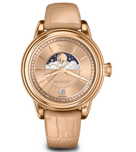 Zegarek Aviator Douglas Moonflight V.1.33.2.260.4 (V13322604)