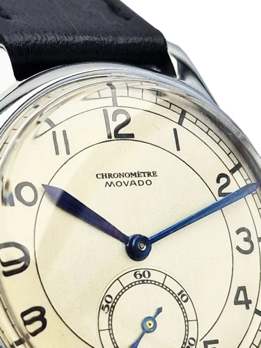 Movado Chronomètre Cal. 75 lata 30. - piękna renowacja!