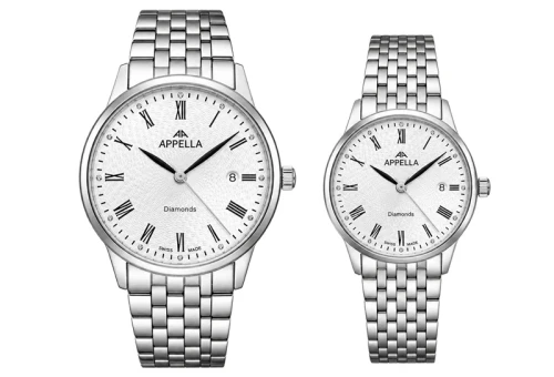 Zestaw dla par Appella Diamonds L12002.5133DQ + L32002.5133DQ (L120025133DQ + L320025133DQ)