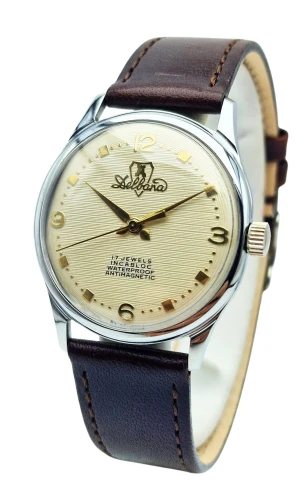 Delbana 17 Jewels Incabloc ETA 1080 - piękna renowacja!