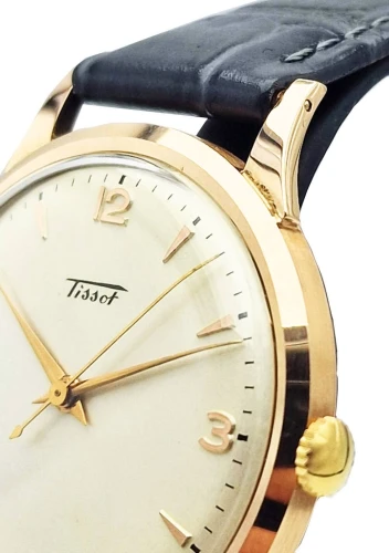 Tissot Cal. 27B-2 14K Gold z 1955r. - stan sklepowy!