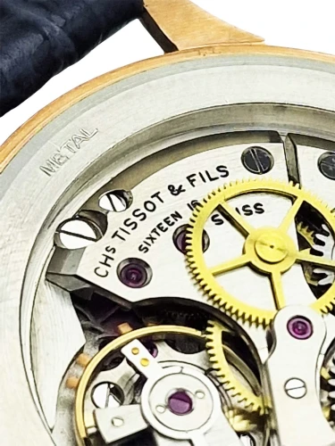 Tissot Cal. 27B-2 14K Gold z 1955r. - stan sklepowy!