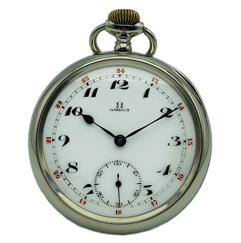 renowacja zegarka - OMEGA - zegarek kieszonkowy