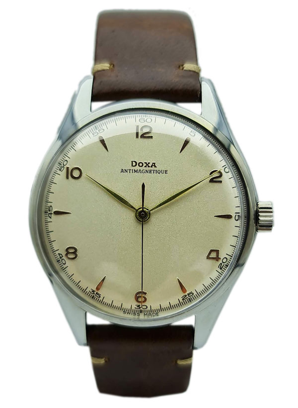 renowacja zegarka - DOXA - zegarek męski
