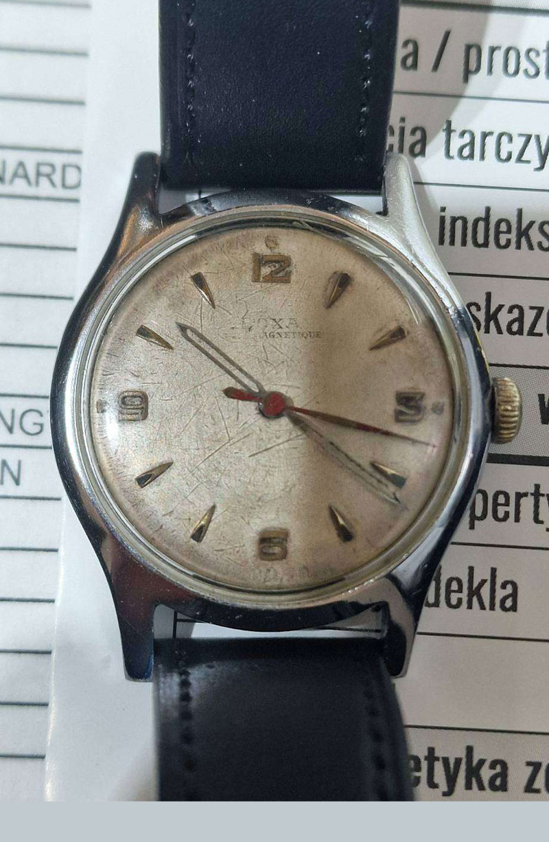 RENOWACJA MĘSKIEGO ZEGARKA DOXA