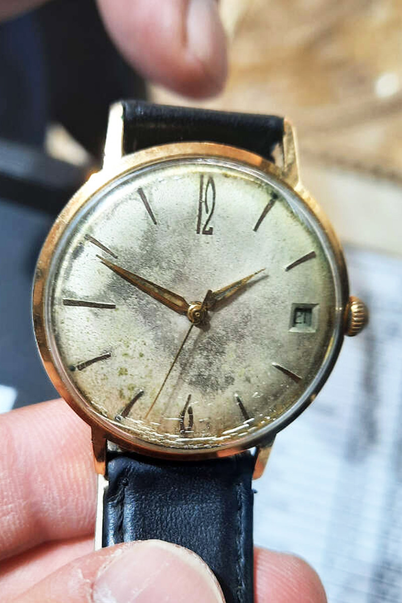 RENOWACJA MĘSKIEGO ZEGARKA GLASHUTTE