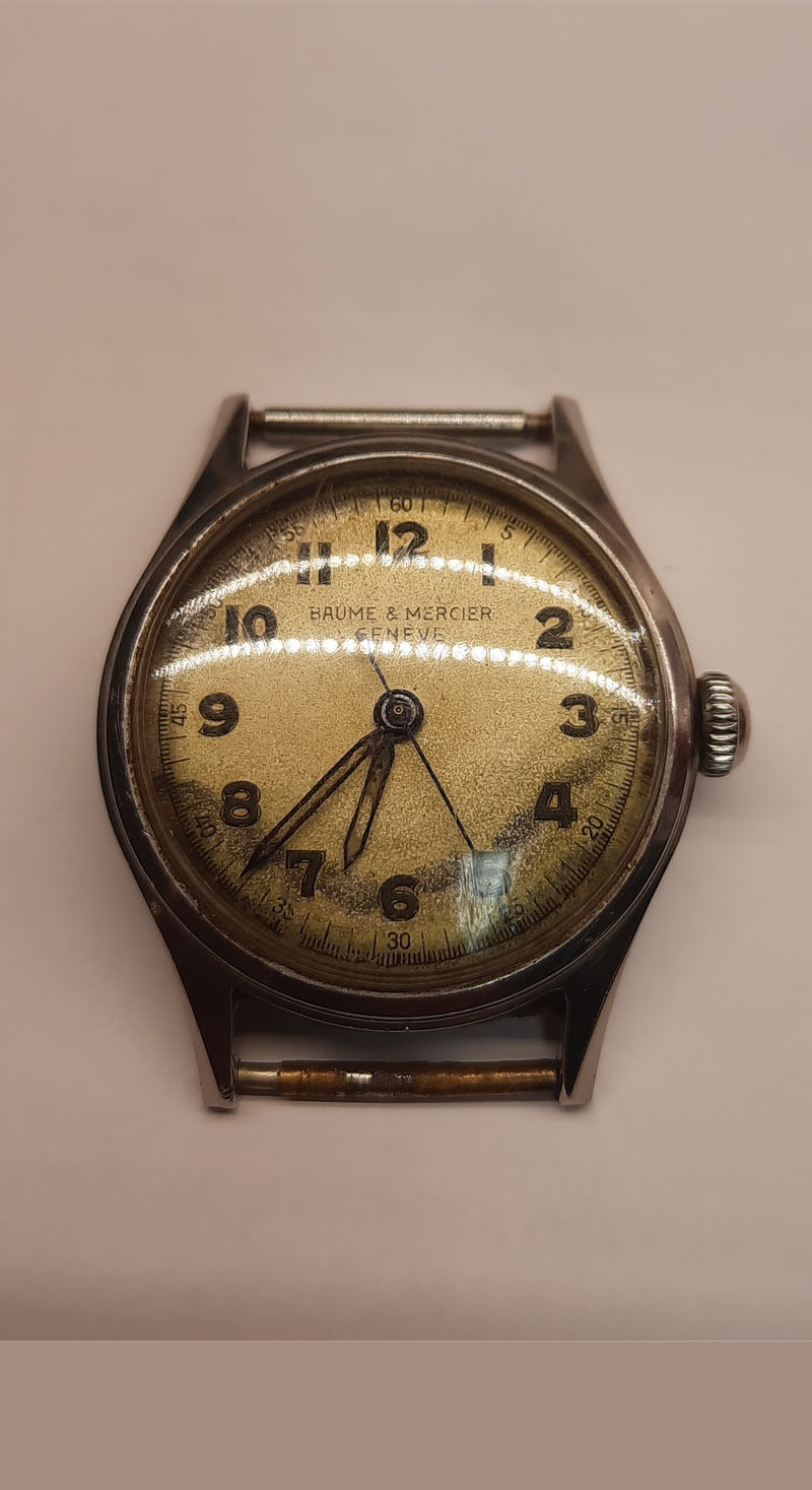 RENOWACJA MĘSKIEGO ZEGARKA BAUME MERCIER