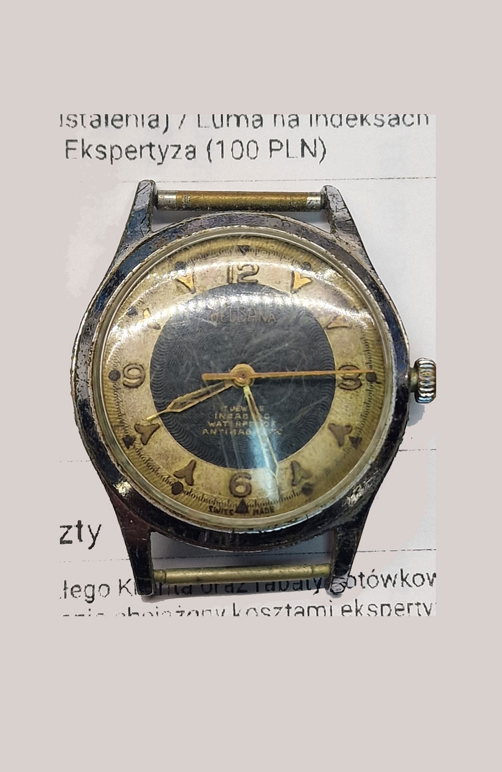 RENOWACJA MĘSKIEGO ZEGARKA ATLANTIC