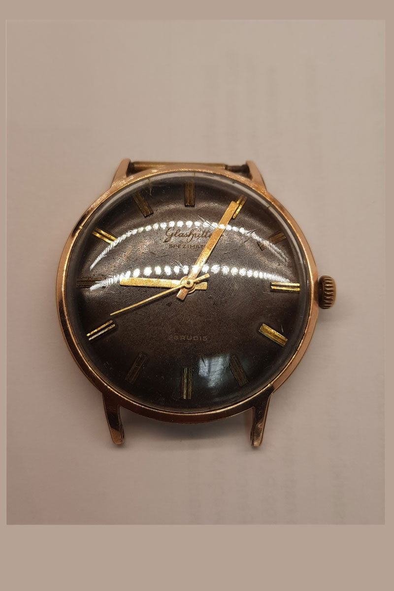 RENOWACJA MĘSKIEGO ZEGARKA Glashutte