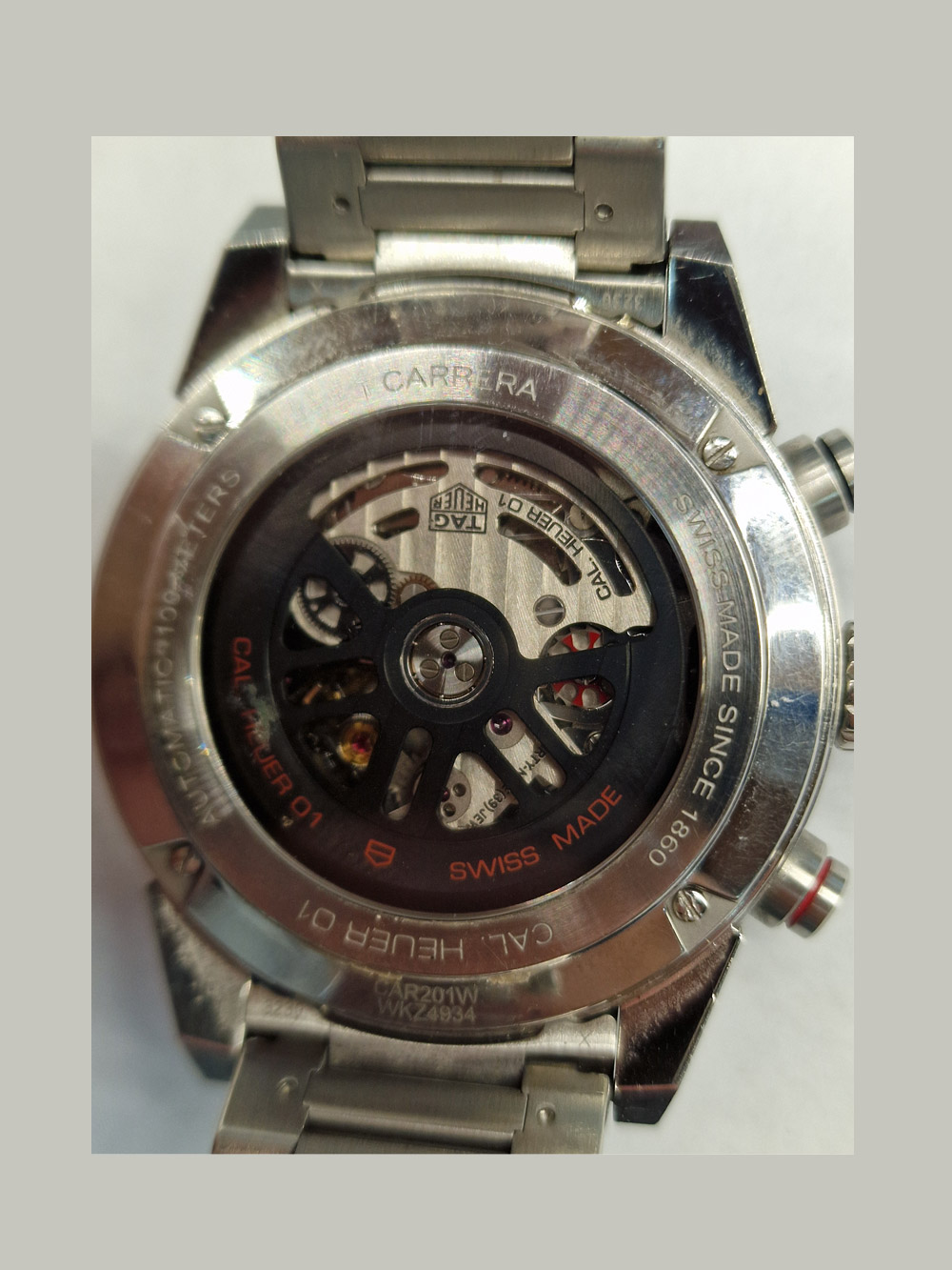 POLERWOANIE ZEGARKA TAG HEUER CARRERA CALIBRE HEUER 01 CHRONOGRAPH