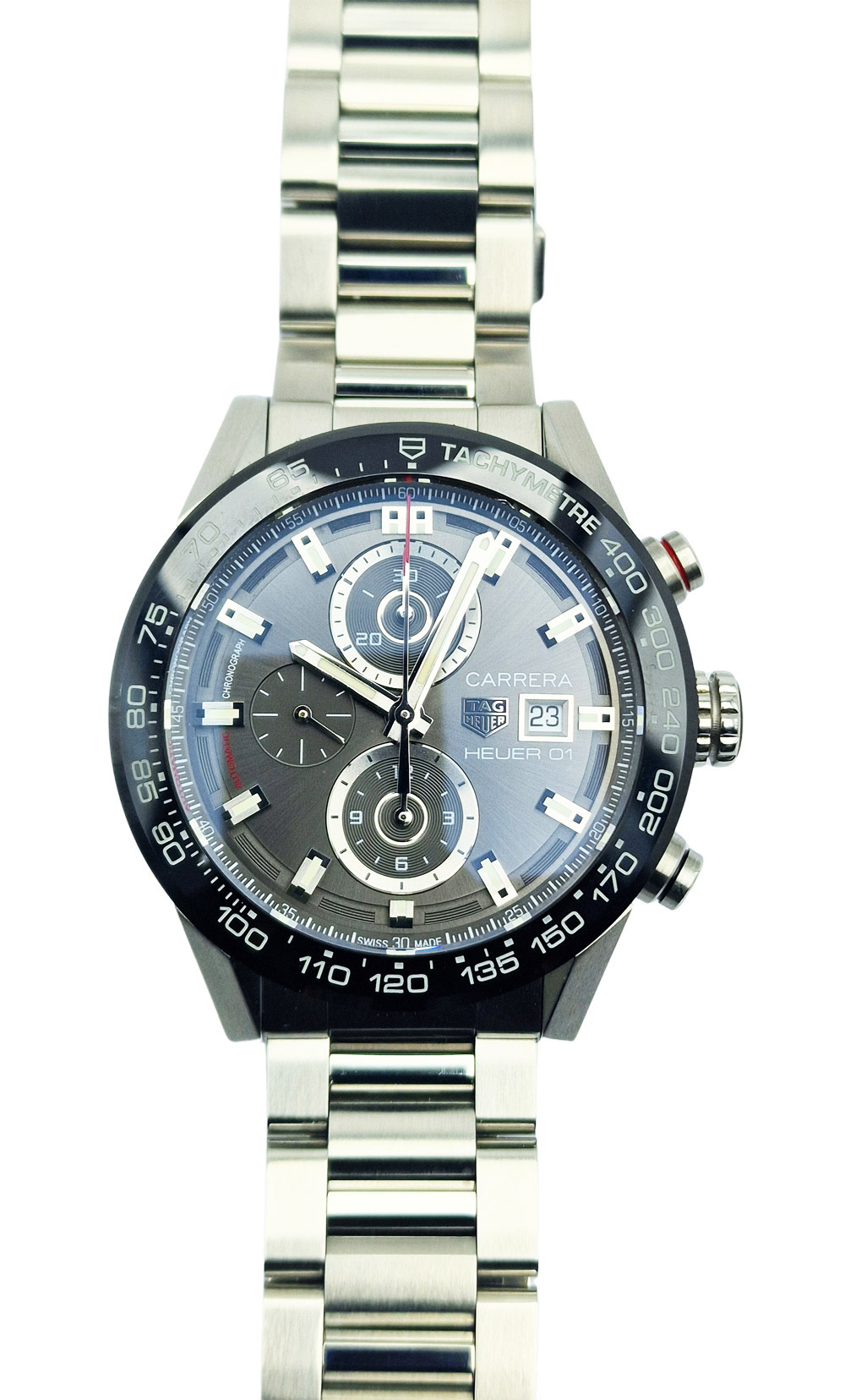 PRZEGLĄD I KONSERWACJA ZEGARKA MECHANICZNEGO TAG HEUER CARRERA CALIBRE HEUER 01 CHRONOGRAPH - NAPRAWA