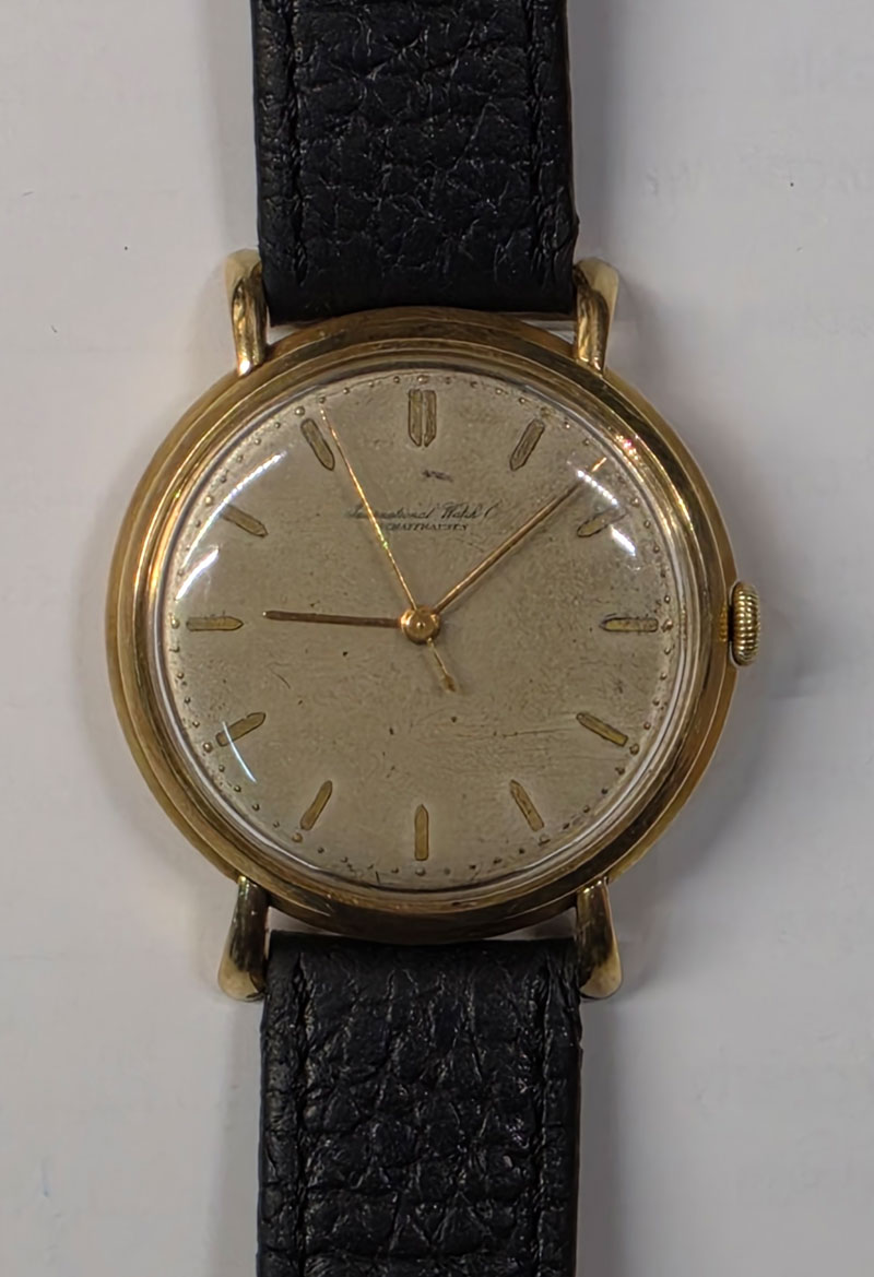RENOWACJA MĘSKIEGO ZEGARKA IWC Schaffhausen