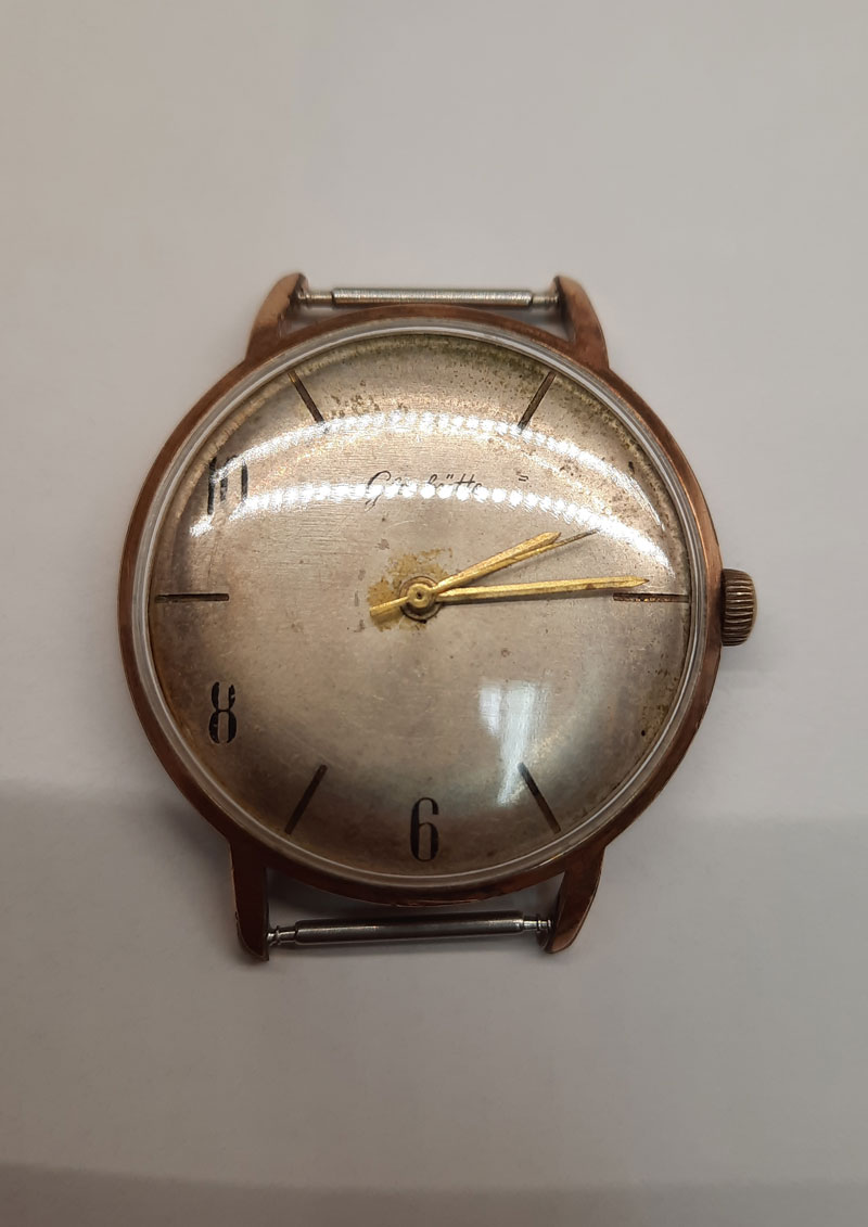 RENOWACJA MĘSKIEGO ZEGARKA GLASHUTTE