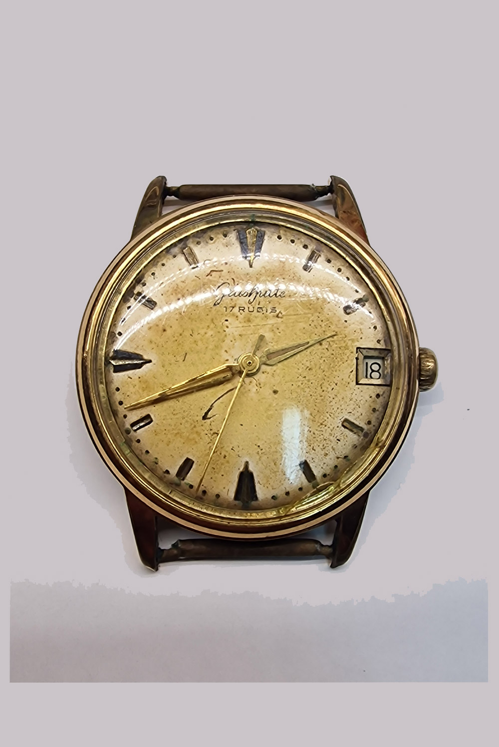 RENOWACJA MĘSKIEGO ZEGARKA Glashutte