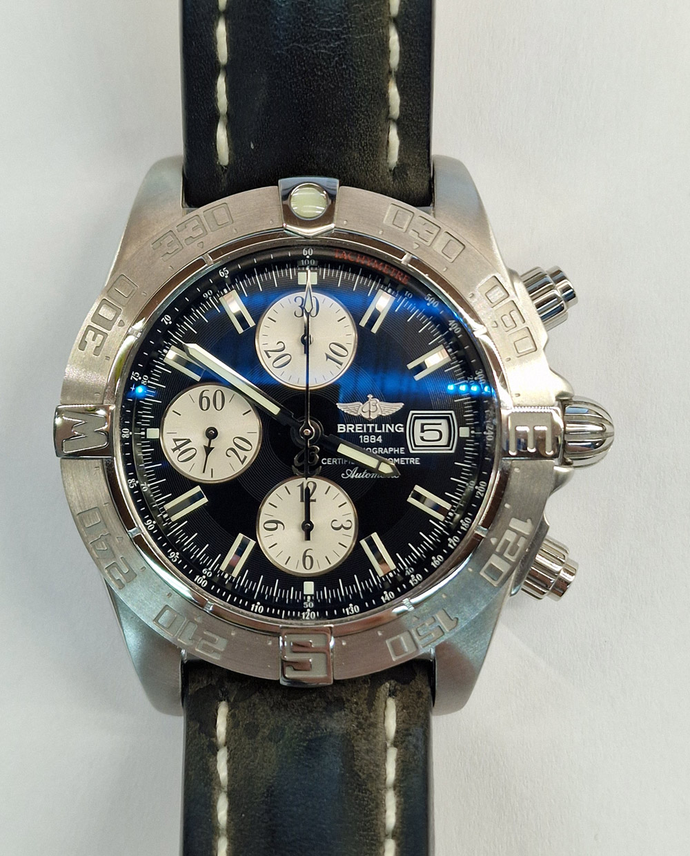 SERWIS MECHANIZMU ZEGARKA BREITLING GALACTIC CHRONOGRAPH A13364 - NAPRAWA ZEGARKÓW