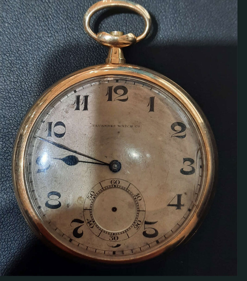 RENOWACJA MĘSKIEGO ZEGARKA TAVANES WATCH