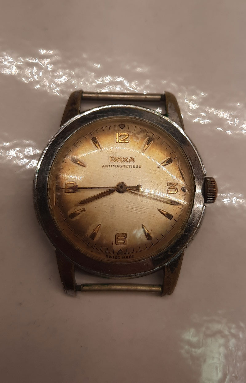 RENOWACJA MĘSKIEGO ZEGARKA Doxa 788-24