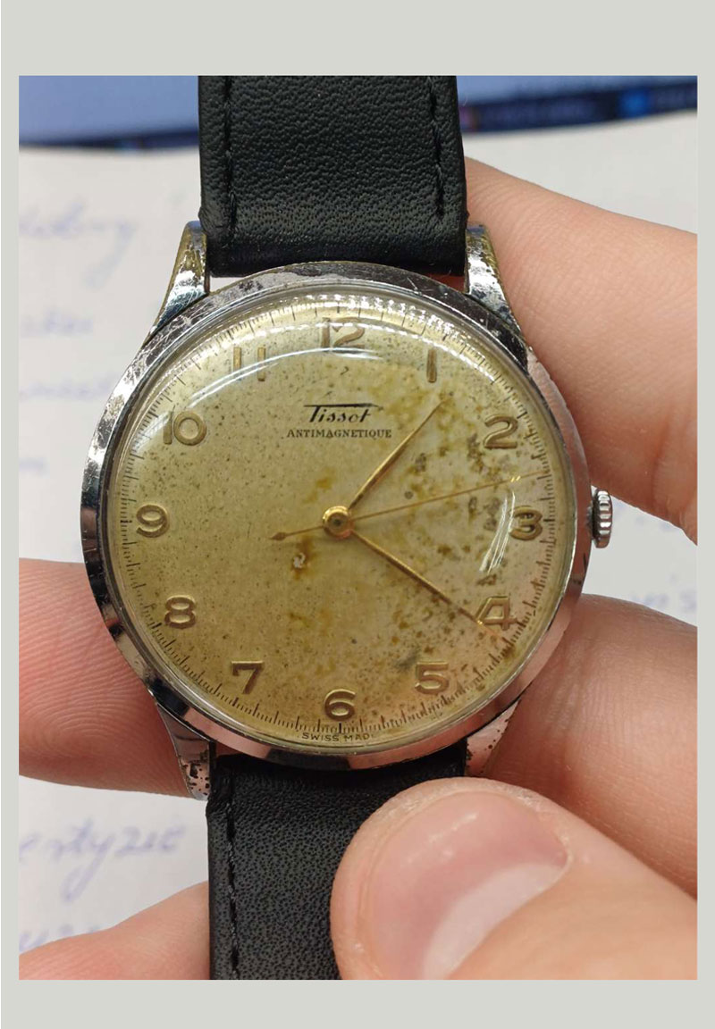RENOWACJA MĘSKIEGO ZEGARKA TISSOT