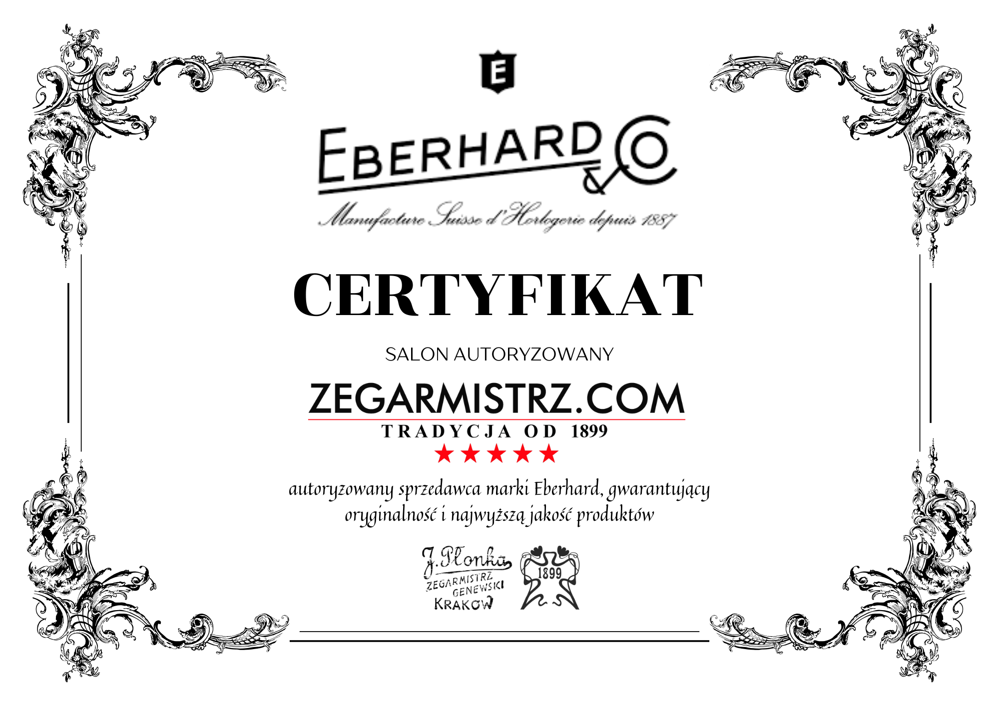 EBERHARD ZEGARMISTRZ AUTORYZOWANY