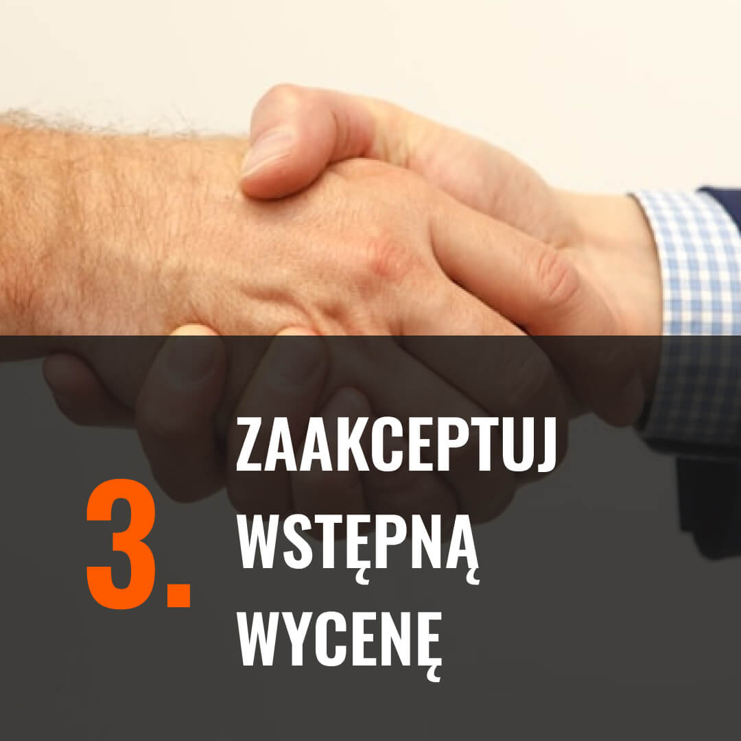 5. Zaakceptuj wycenę