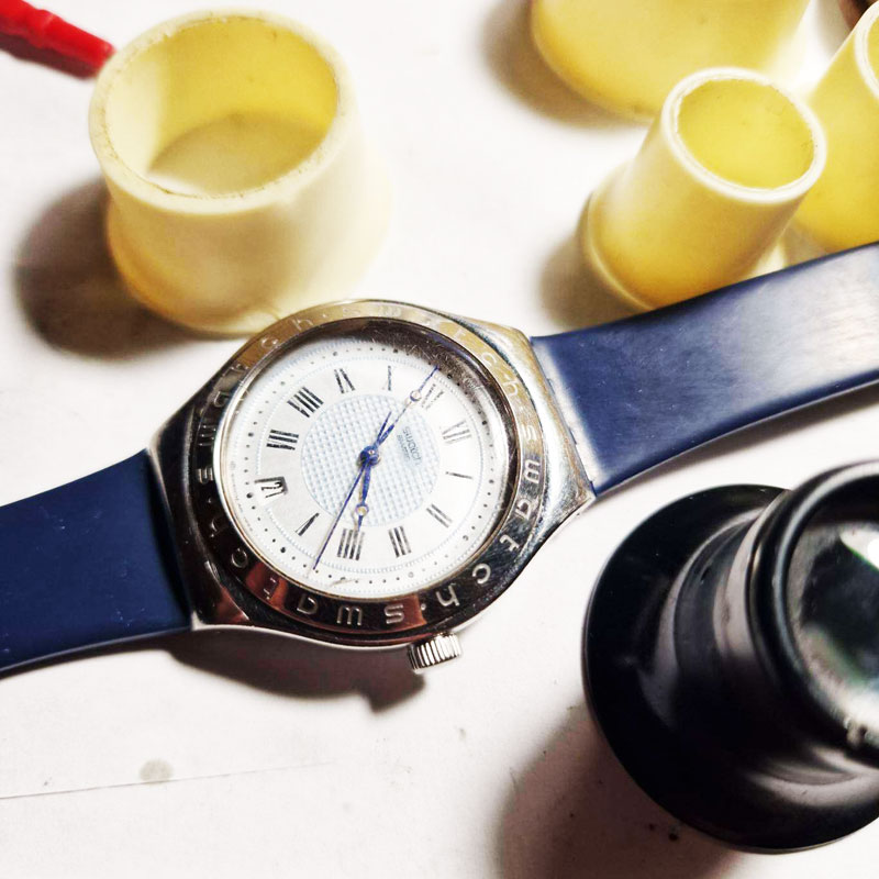SERWIS MECHANIZMU ZEGARKA SWATCH - PRZED