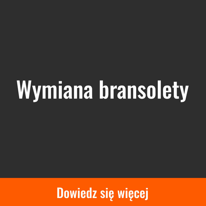 Wymiana bransolety w zegarku