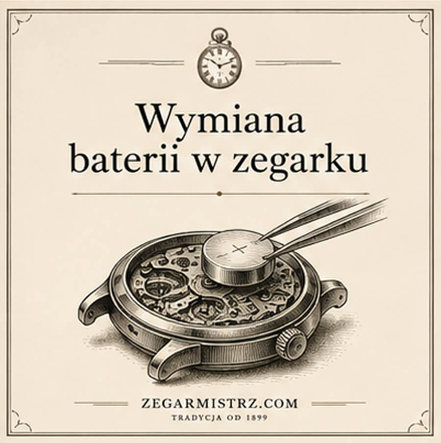 Wymiana baterii w zegarku