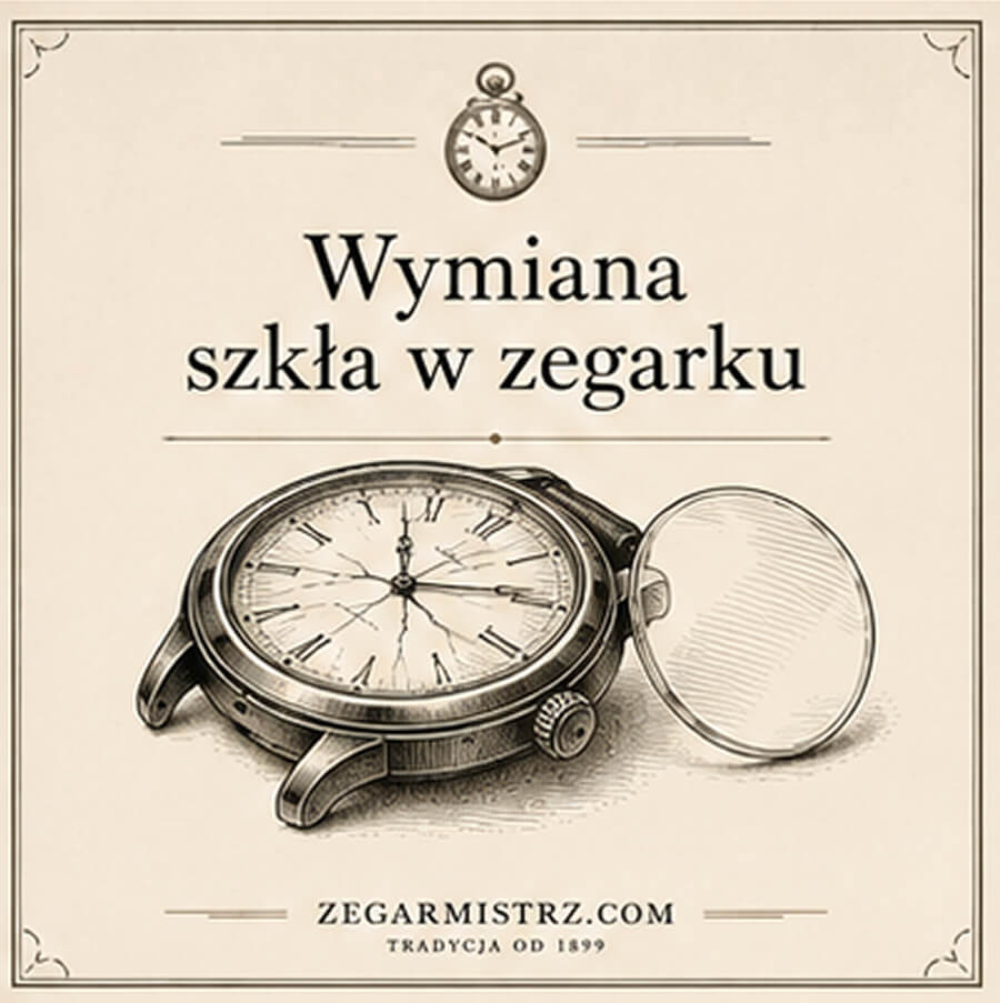 Wymiana szkła w zegarku