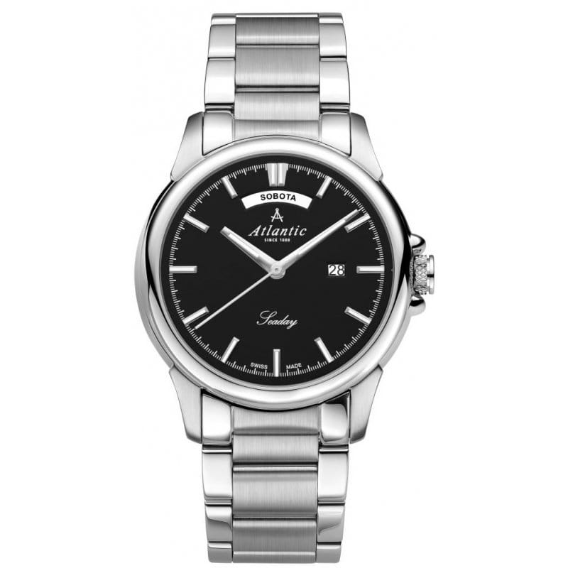 Zegarek Atlantic z polskim datownikiem 69555.41.61P SEADAY 695554161P