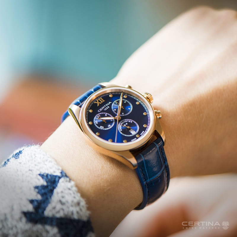 Zegarek Certina DS8 Lady Chrono COSC C033.234.36.048.00 (C0332343604800)