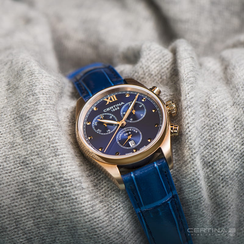 Zegarek Certina DS8 Lady Chrono COSC C033.234.36.048.00 (C0332343604800)