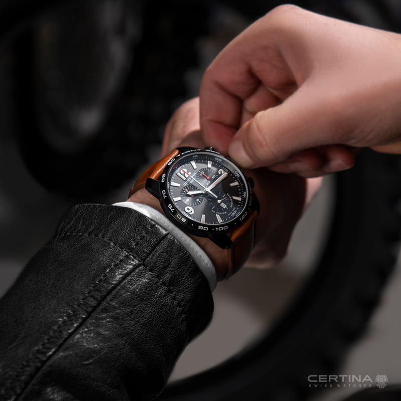 Zegarek Certina DS Podium Big Chrono 1/100 sec. C001.647.36.057.00 (C0016473605700)