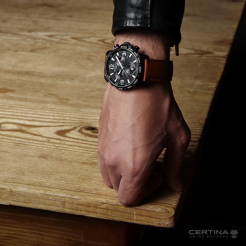 Zegarek Certina DS Podium Big Chrono 1/100 sec. C001.647.36.057.00 (C0016473605700)