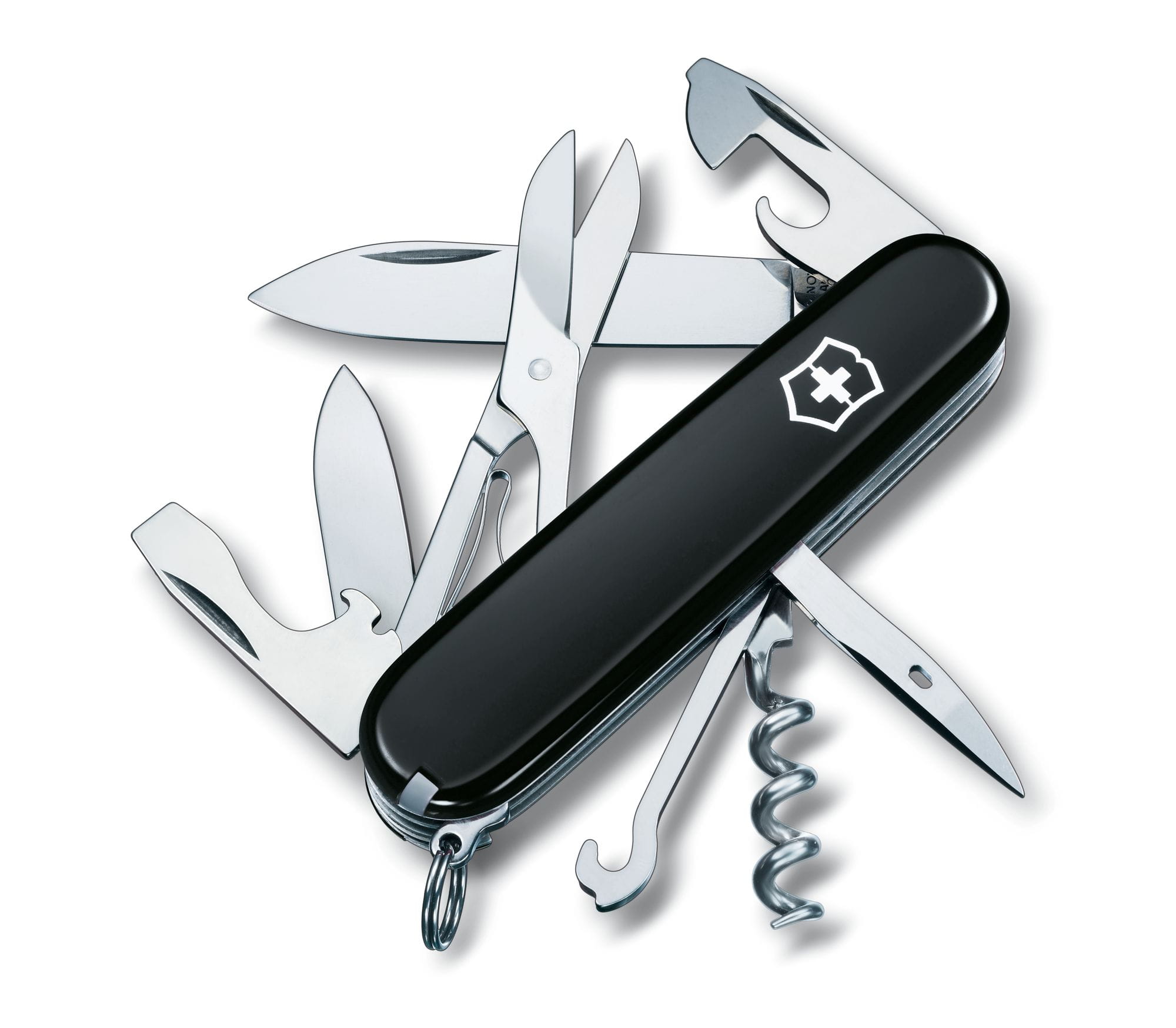 Nóż Victorinox Climber 1.3703.3 Czarny scyzoryk średniej wielkości Climber  137033
