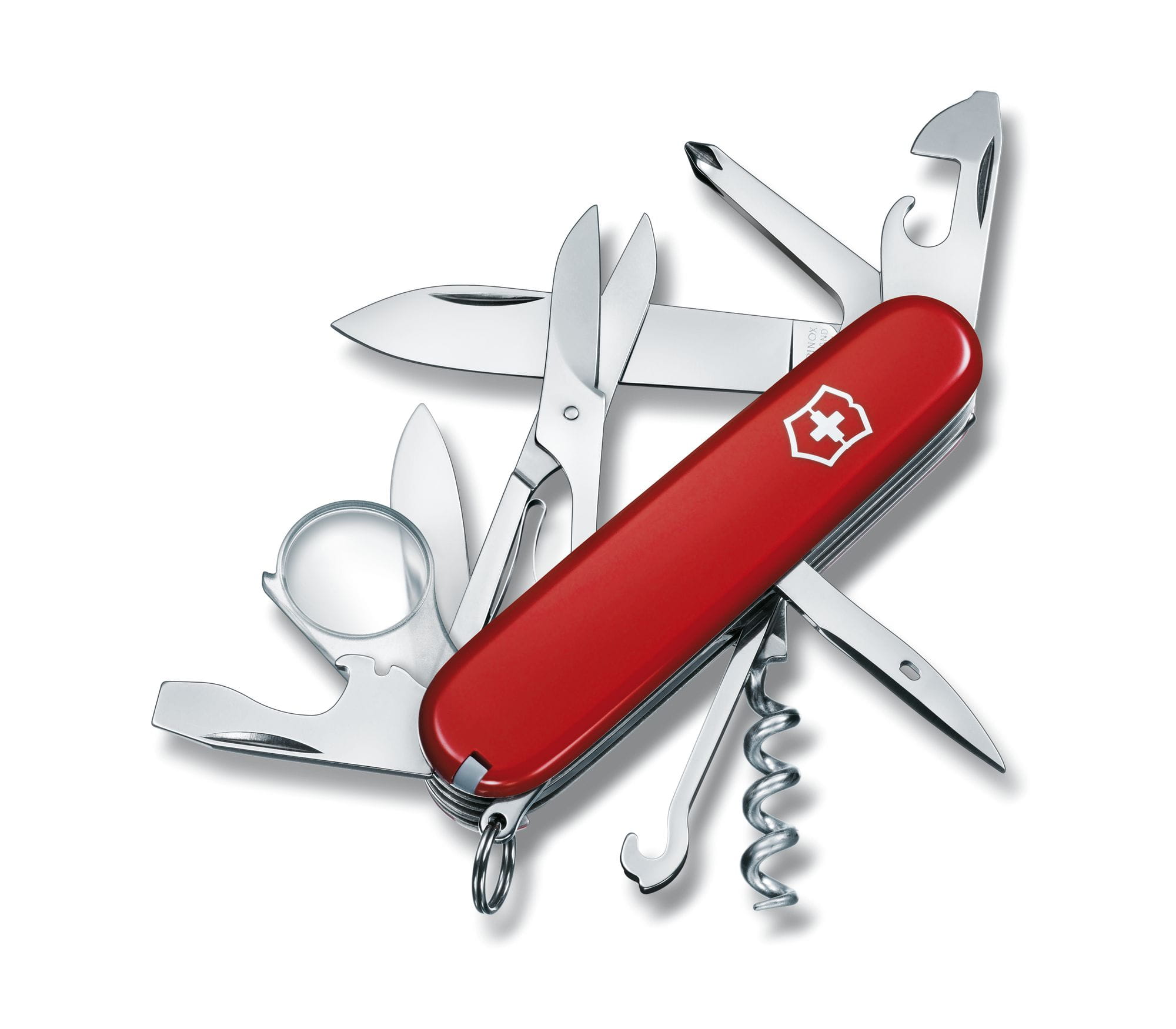 Nóż Victorinox Explorer 1.6703 Scyzoryk średniej wielkości ze szkłem powiększającym 16703