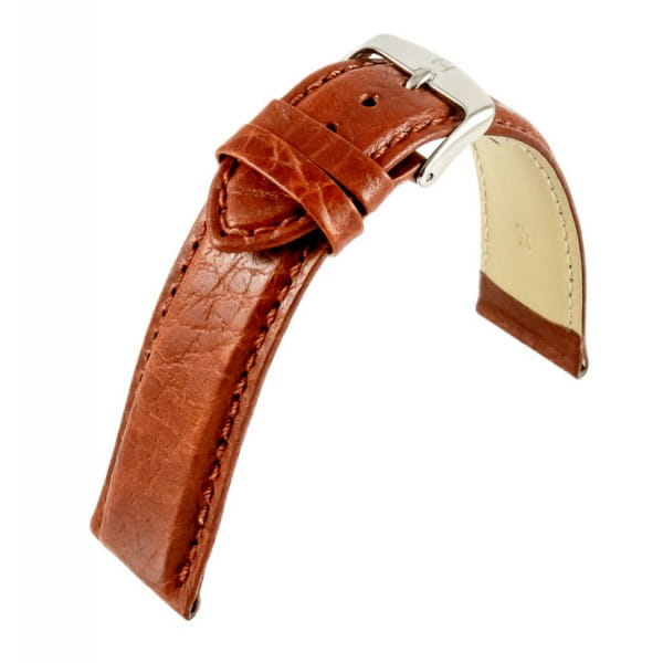 Brązowy pasek do zegarka skórzany 00190318S-18mm