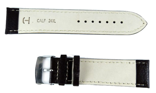 Brązowy pasek do zegarka skórzany 0074L0218S-18mm