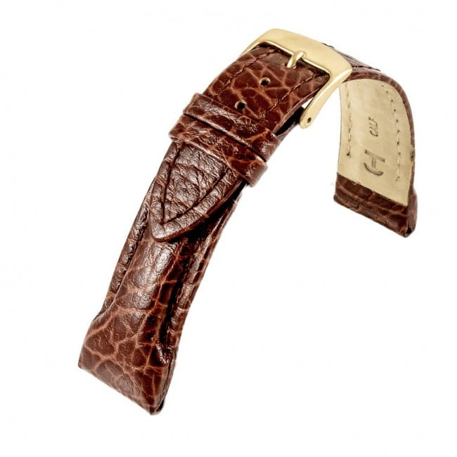 Brązowy pasek do zegarka skórzany PASK-0460220S-20mm