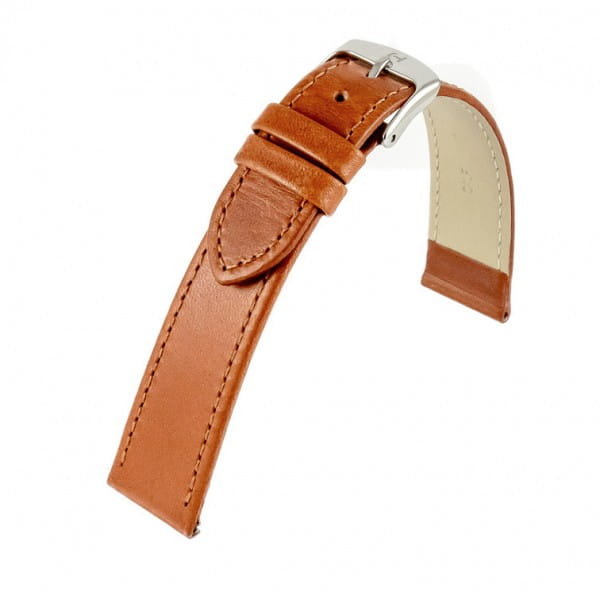Brązowy pasek do zegarka skórzany 01680320S-20mm