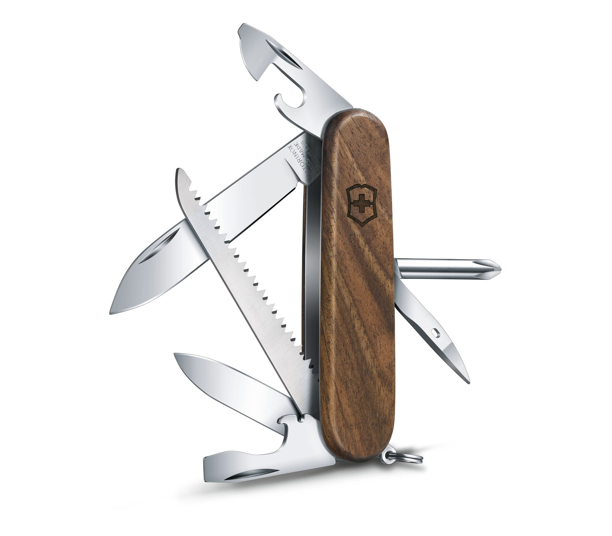 Nóż Victorinox Hiker Wood 1.4611.63 Drewniany scyzoryk średniej wielkości 1461163