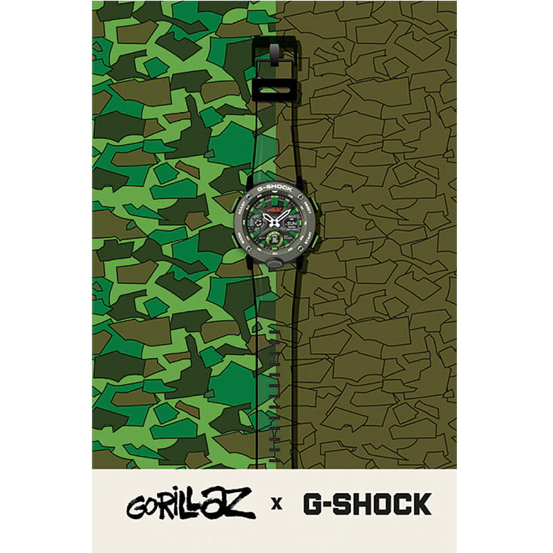 Zegarek Casio G-SHOCK GA-2000GZ-3AER (GA2000GZ3AER)