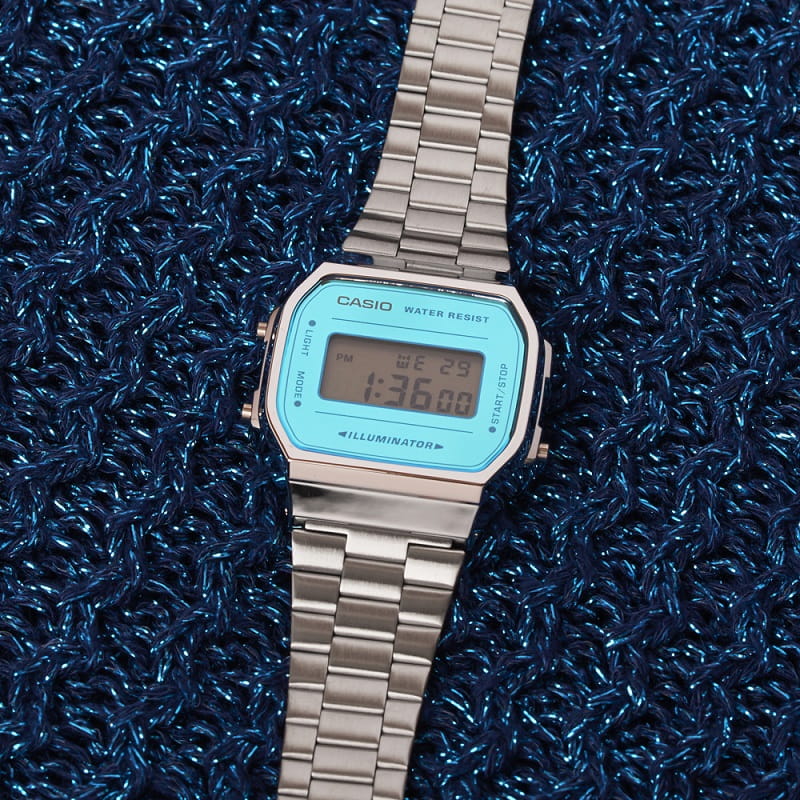 Zegarek Casio Vintage A168WEM-2EF (A168WEM2EF)