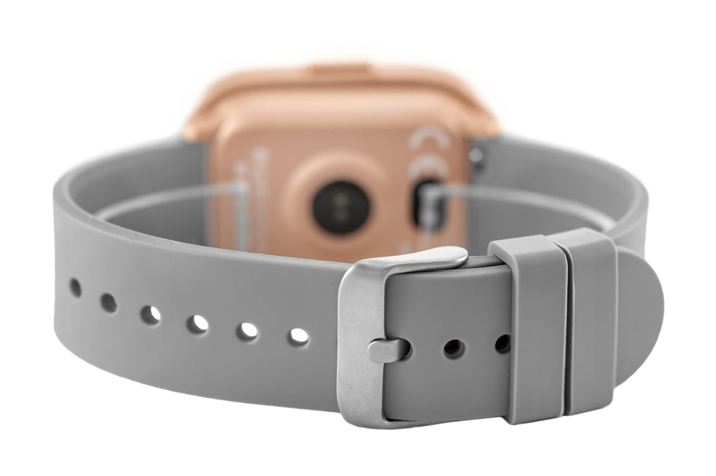 Zegarek RUBICON SMARTWATCH Męski Bluetooth szary silikon