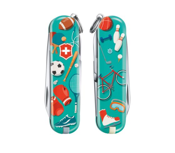 Nóż Victorinox Classic 0.6223.L2010 Limited Edition 2020  Mały scyzoryk zainspirowany wątkiem „Sporty świata” 06223L2010
