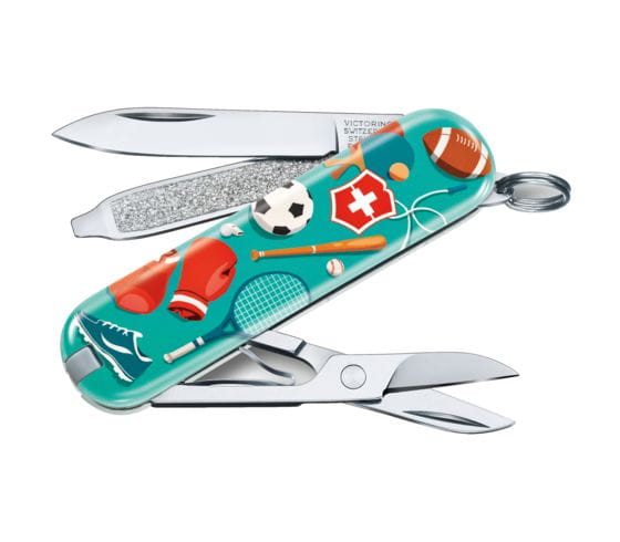 Nóż Victorinox Classic 0.6223.L2010 Limited Edition 2020  Mały scyzoryk zainspirowany wątkiem „Sporty świata” 06223L2010