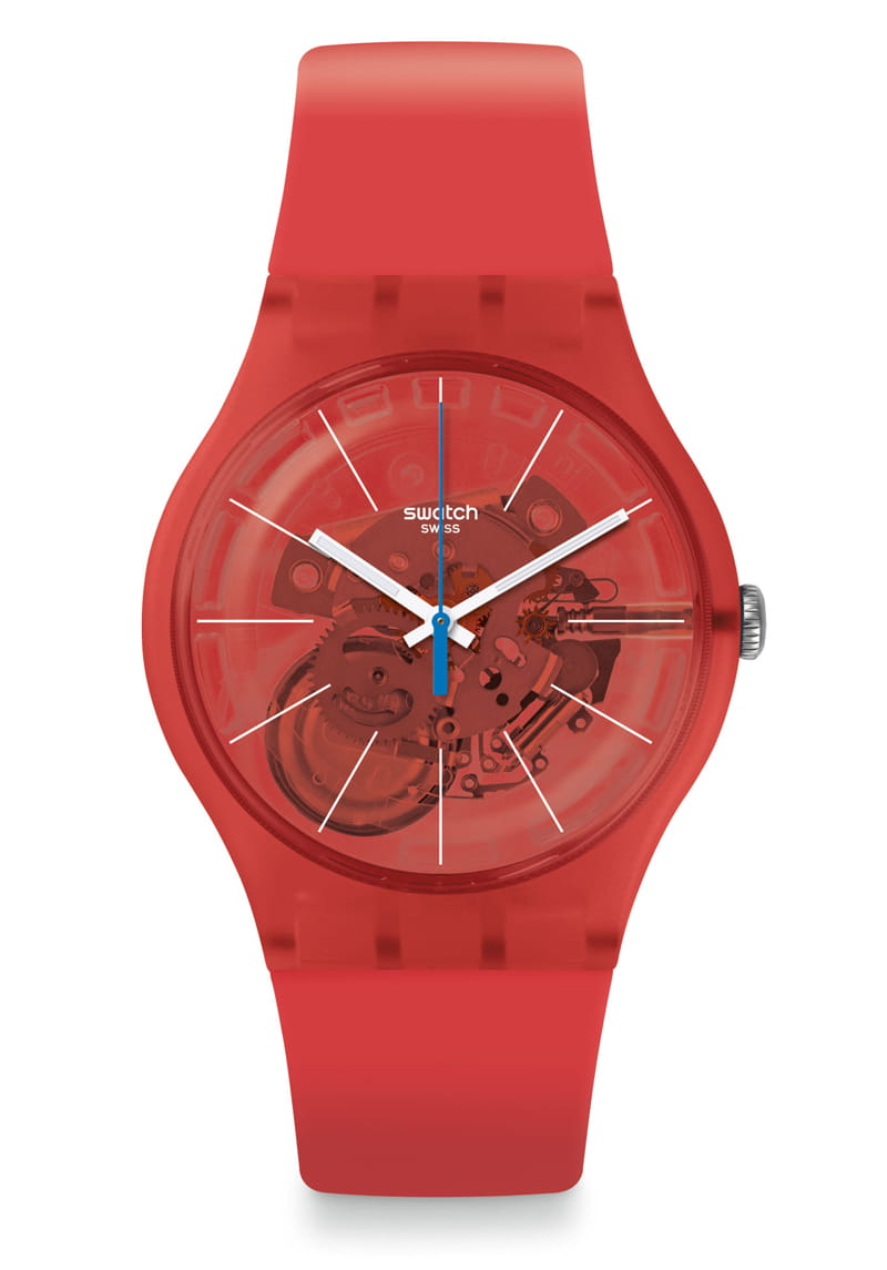 Zegarek Swatch SUOO105 NEW GENT BLOODY ORANGE