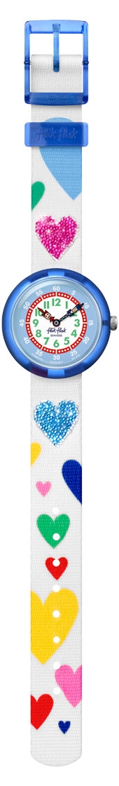 Zegarek Flik Flak Story Time LOVE MY HEART FBNP116